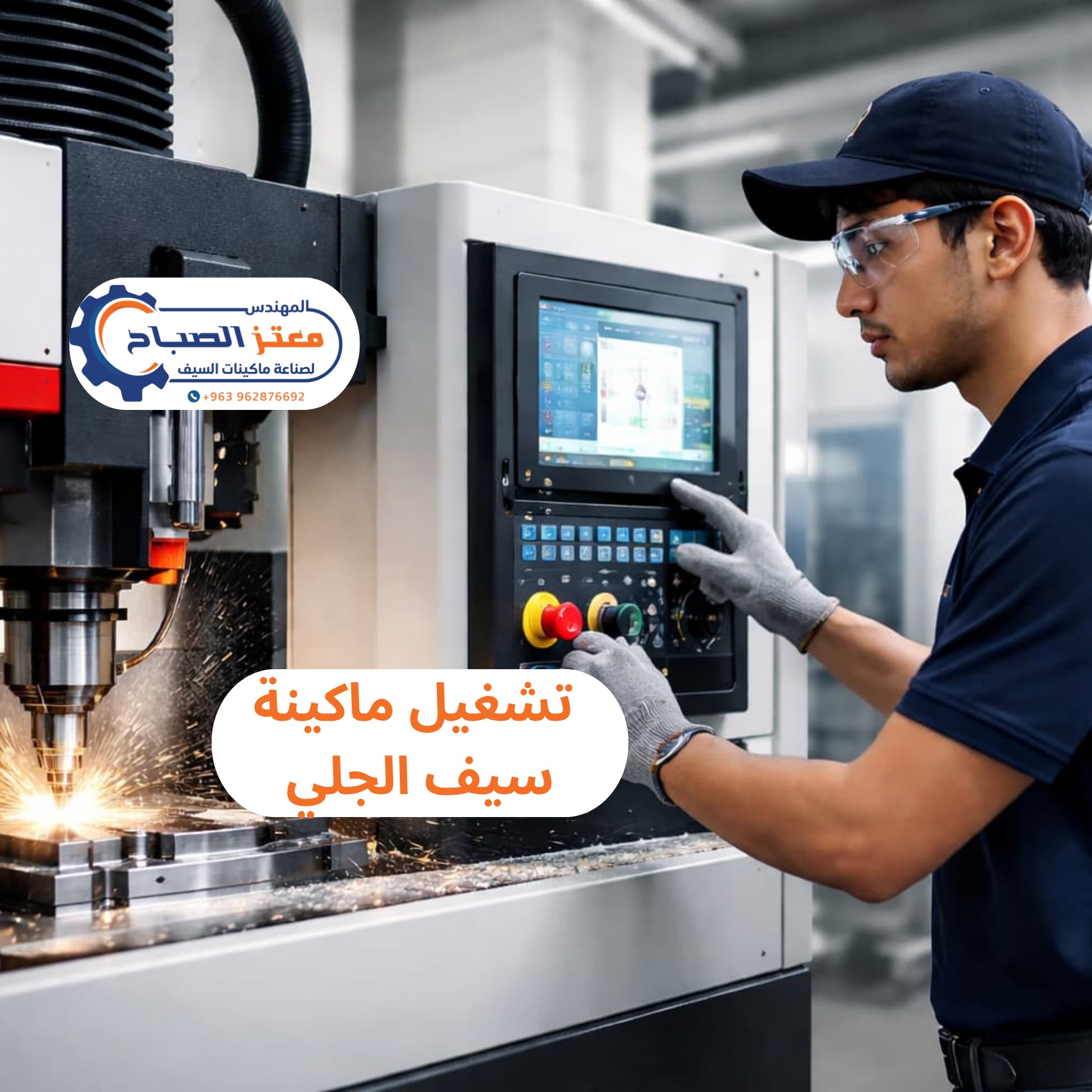 ماكينة سيف الجلي: تعلم التشغيل من الصفر مع متابعة مستمرة من شركة الصباح